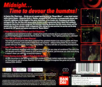 Countdown Vampires (US) box cover back